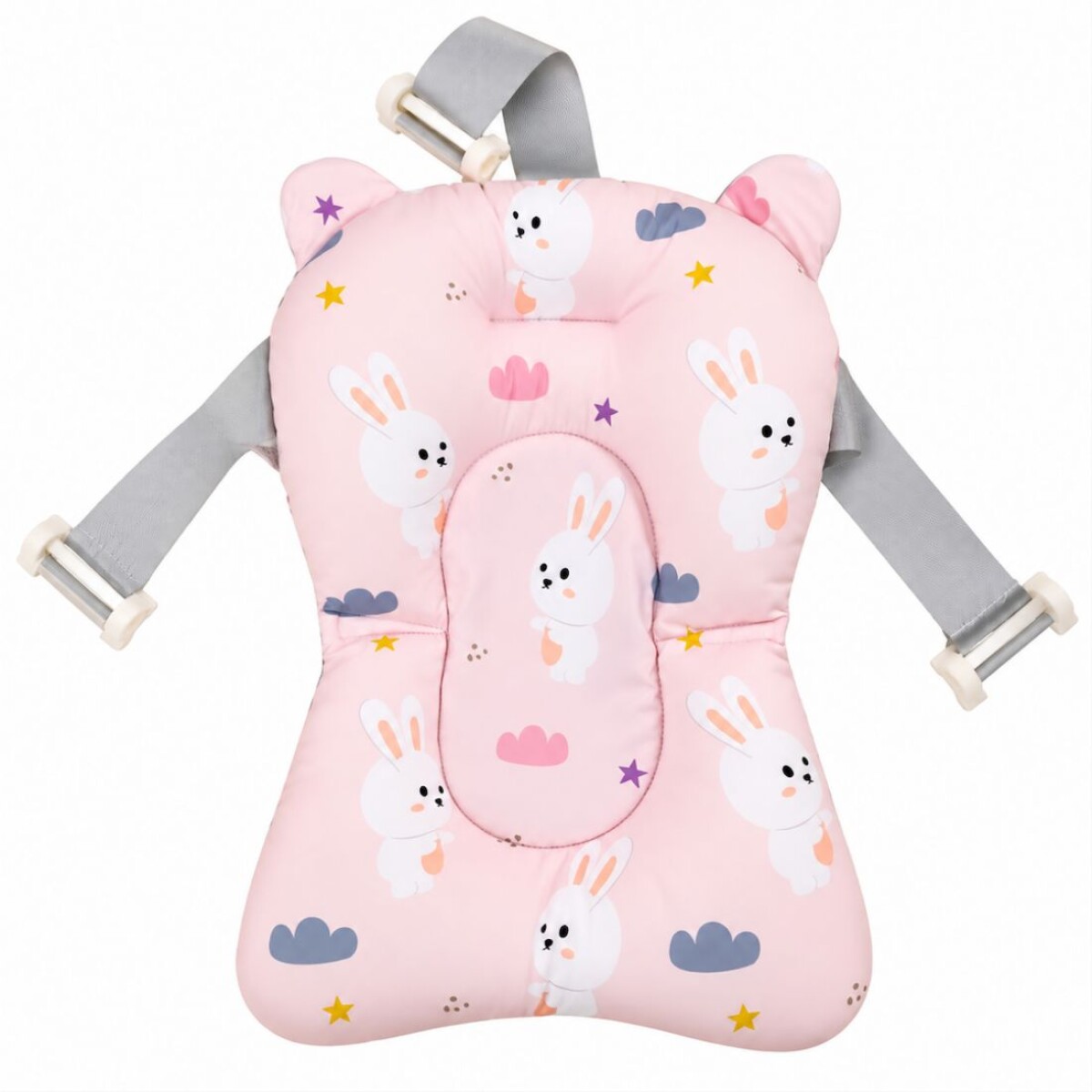 Reposera baño universal SPLASH - conejitos rosa 