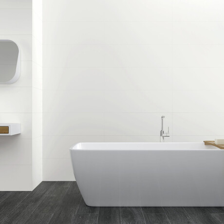 Ceramica Blanca Plenos Mate Liso 30X90Cm Pared GAMAS DE BLANCO