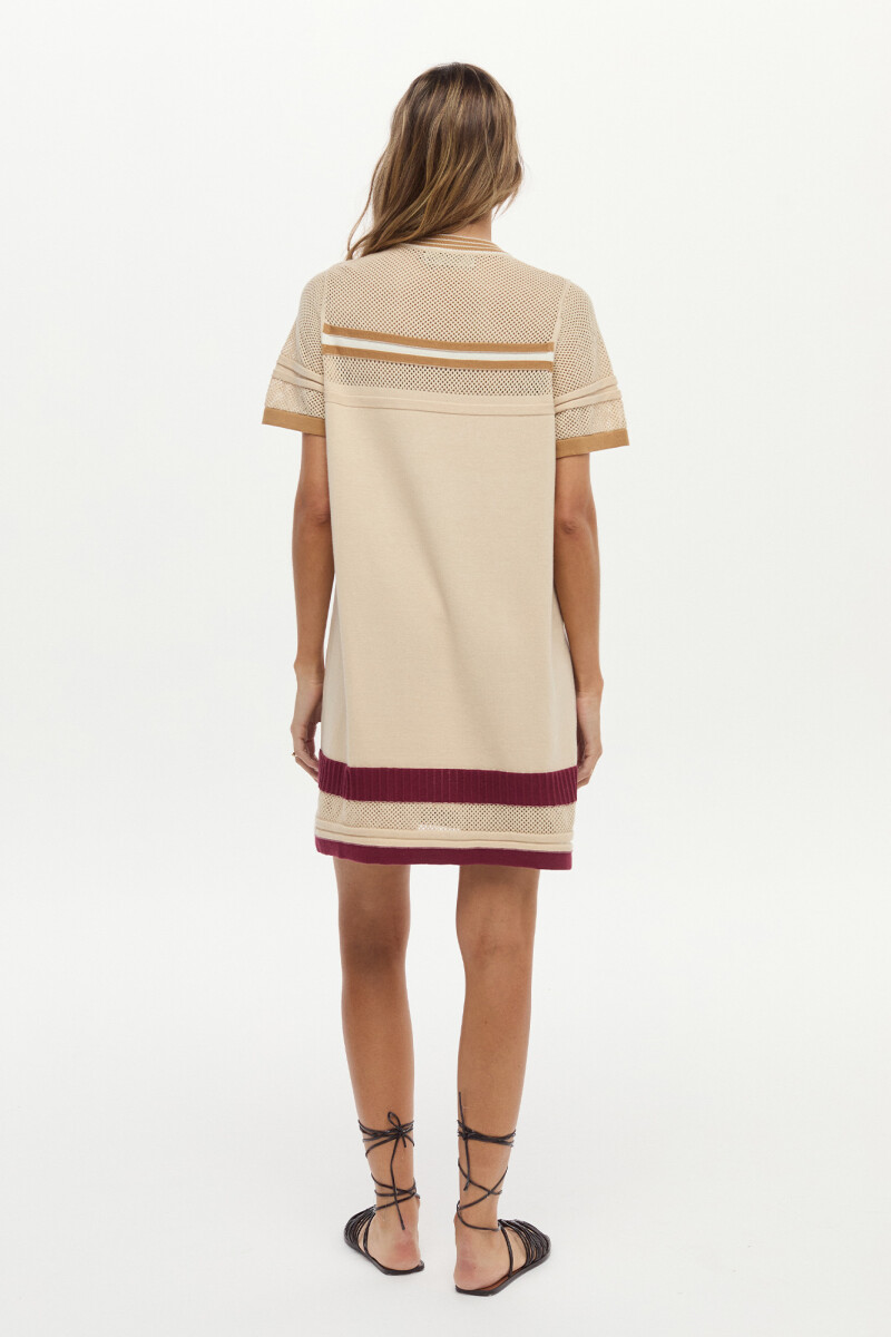 Vestido Marena Crudo