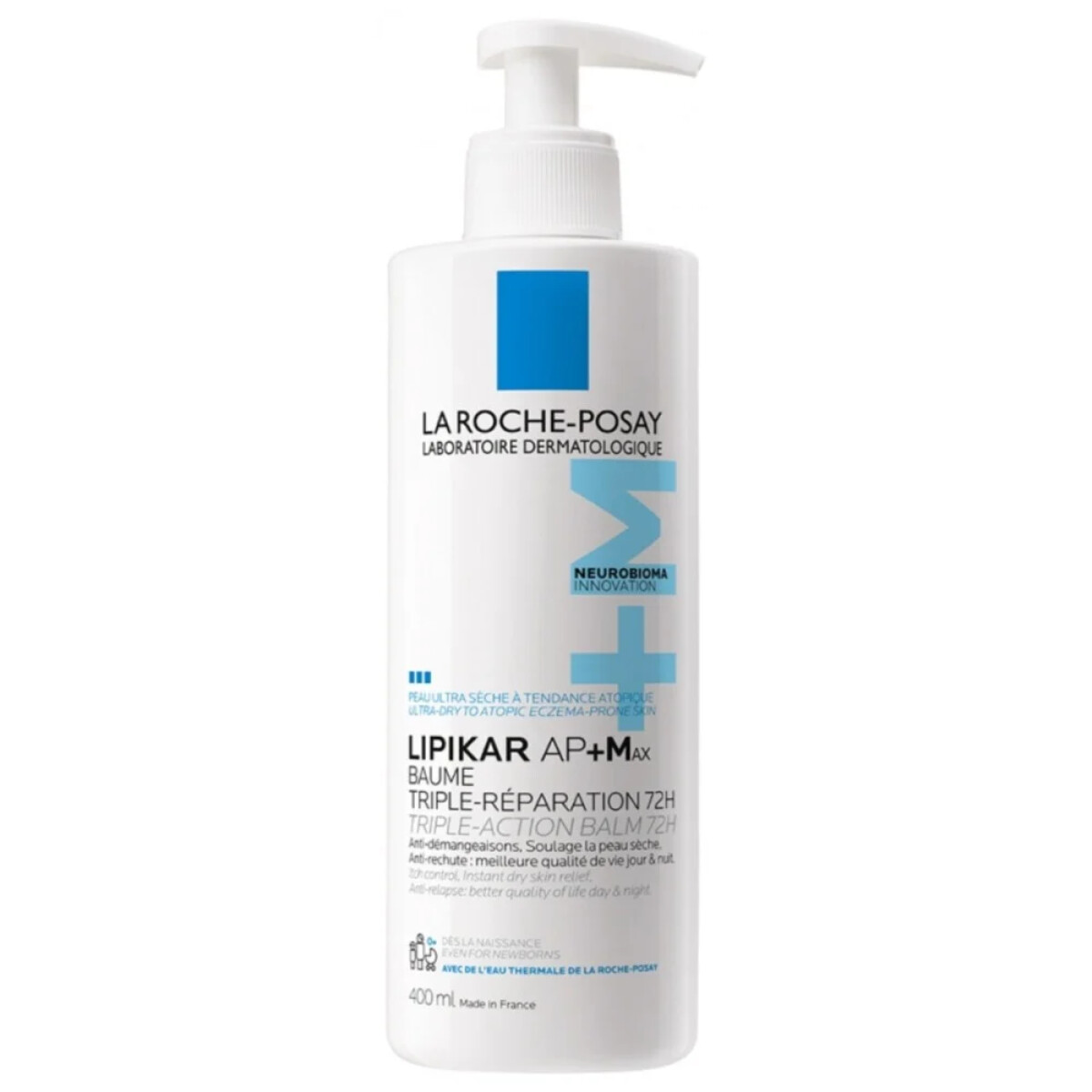 Bálsamo La Roche Posay Lipikar Baume AP+ Max 400ml 
