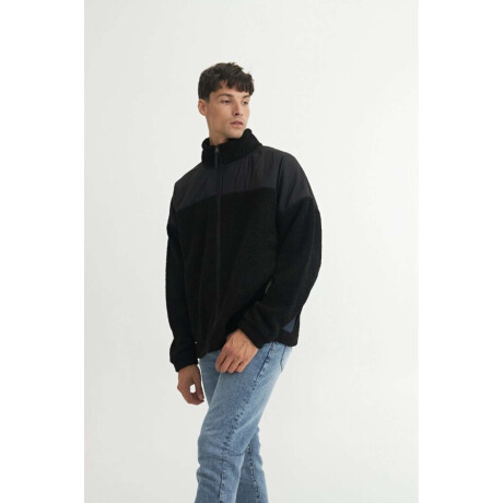 Campera sherpa March Negro