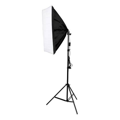 Softbox Luz para Fotografia o Video Con Atril 4 Portalamparas Softbox Luz para Fotografia o Video Con Atril 4 Portalamparas