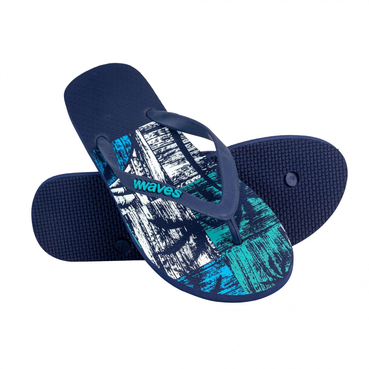 Sandalias De Hombre Flip Flops - Palmeras 