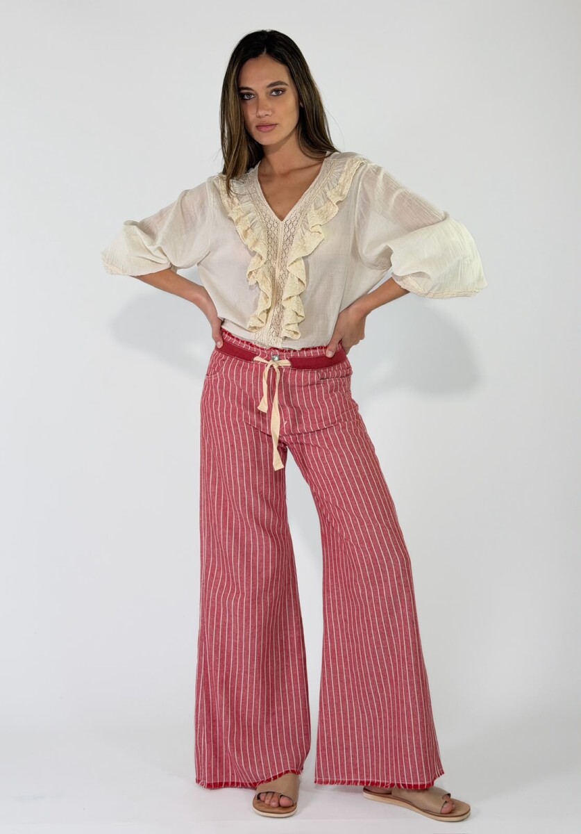 PANTALON KAIA - ROJO 