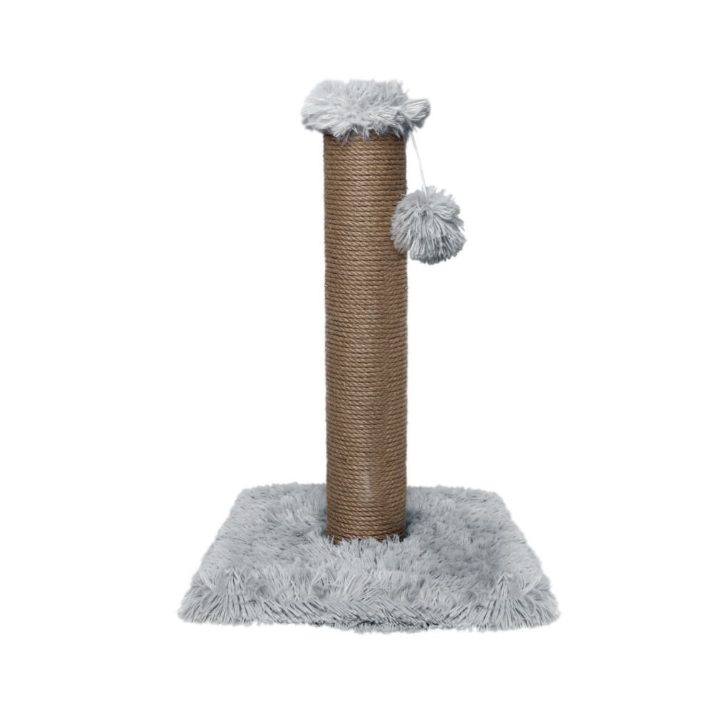 CAT SCRATCHING TREE LONG HAIR TVR35-1 LONG HAIR PLUSH GREY CAT SCRATCHING TREE LONG HAIR TVR35-1 LONG HAIR PLUSH GREY