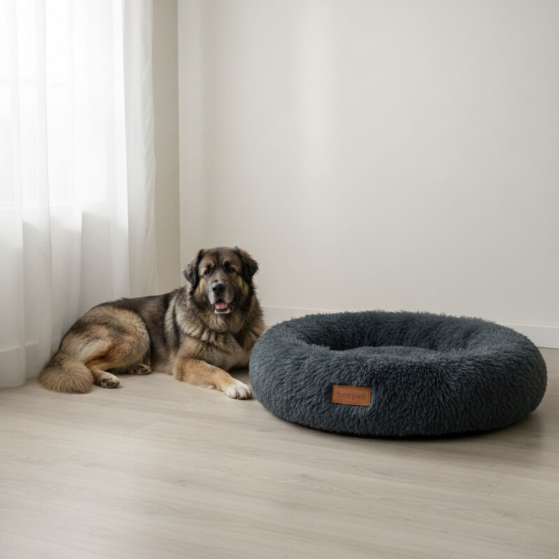 Cama Antiestres para Mascota Tamaño L 110 cm diametro modelo Cloud Beepet Cama Antiestres para Mascota Tamaño L 110 cm diametro modelo Cloud Beepet