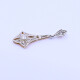 Colgante oro 18k antiguo con brillantes y diamantes. Colgante oro 18k antiguo con brillantes y diamantes.