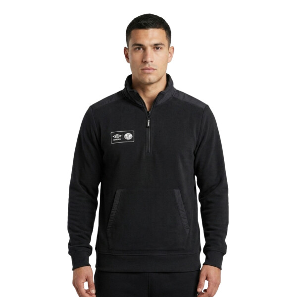 Buzo Umbro Medio Cierre District Hombre 20103715 Negro