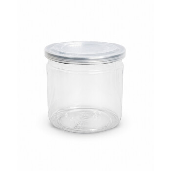 Recipiente PET 280ml x315 con Tapa y Sobretapa | PET Recipiente PET 280ml x315 con Tapa y Sobretapa | PET
