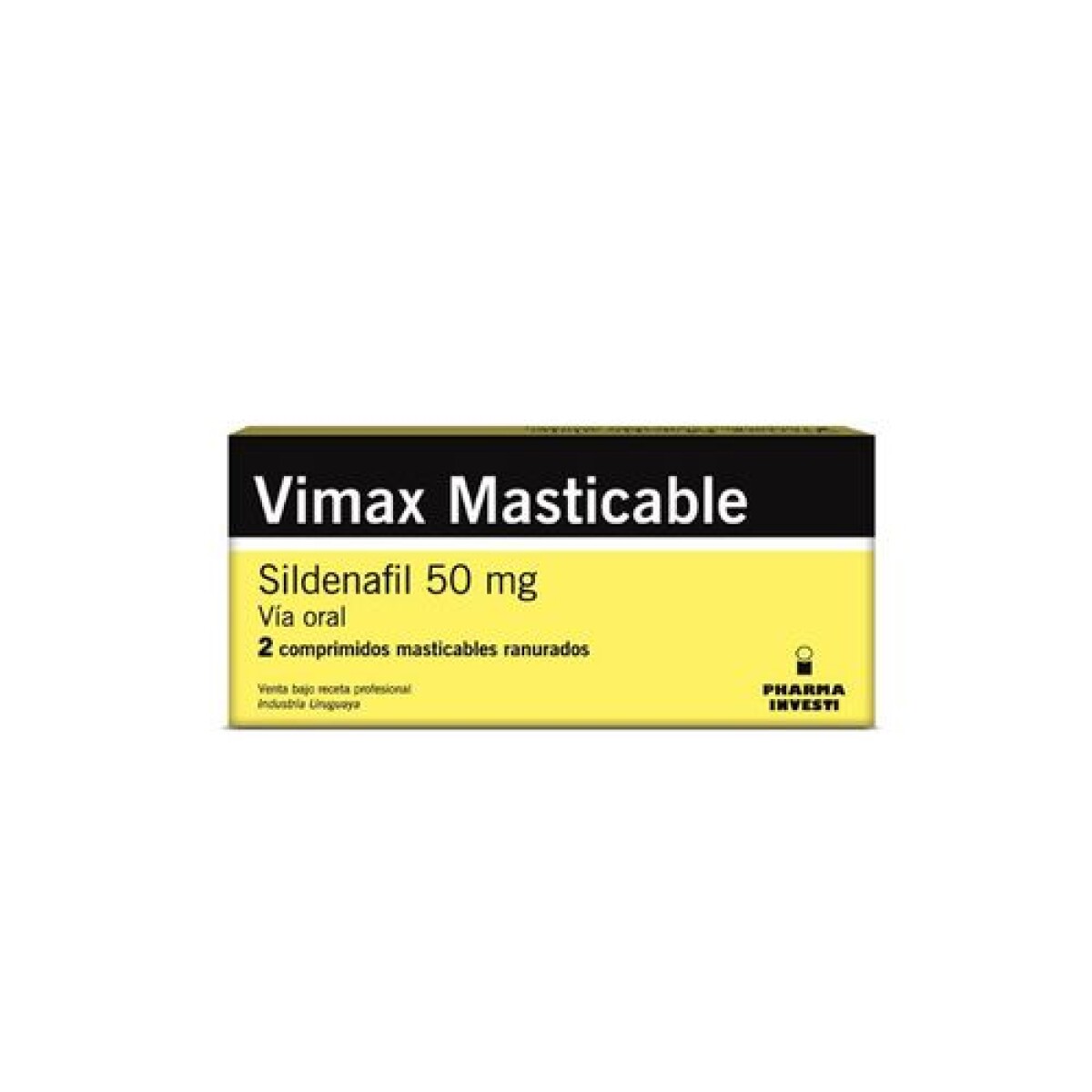 VIMAX MASTICABLE 50 MG 2 COMPRIMIDOS 