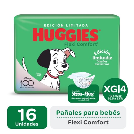 Pañales Huggies Flex Comfort XG Maxi Disney 16 Unidades Pañales Huggies Flex Comfort XG Maxi Disney 16 Unidades