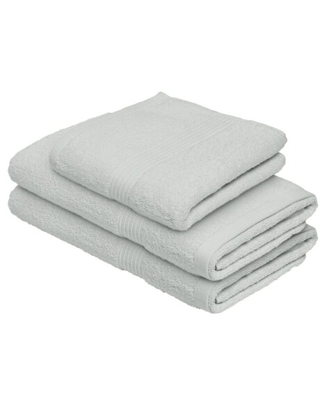 SET 3 TOALLAS: 40x70 + 2*70x140CM ALGODON GRIS CANNON SET 3 TOALLAS: 40x70 + 2*70x140CM ALGODON GRIS CANNON