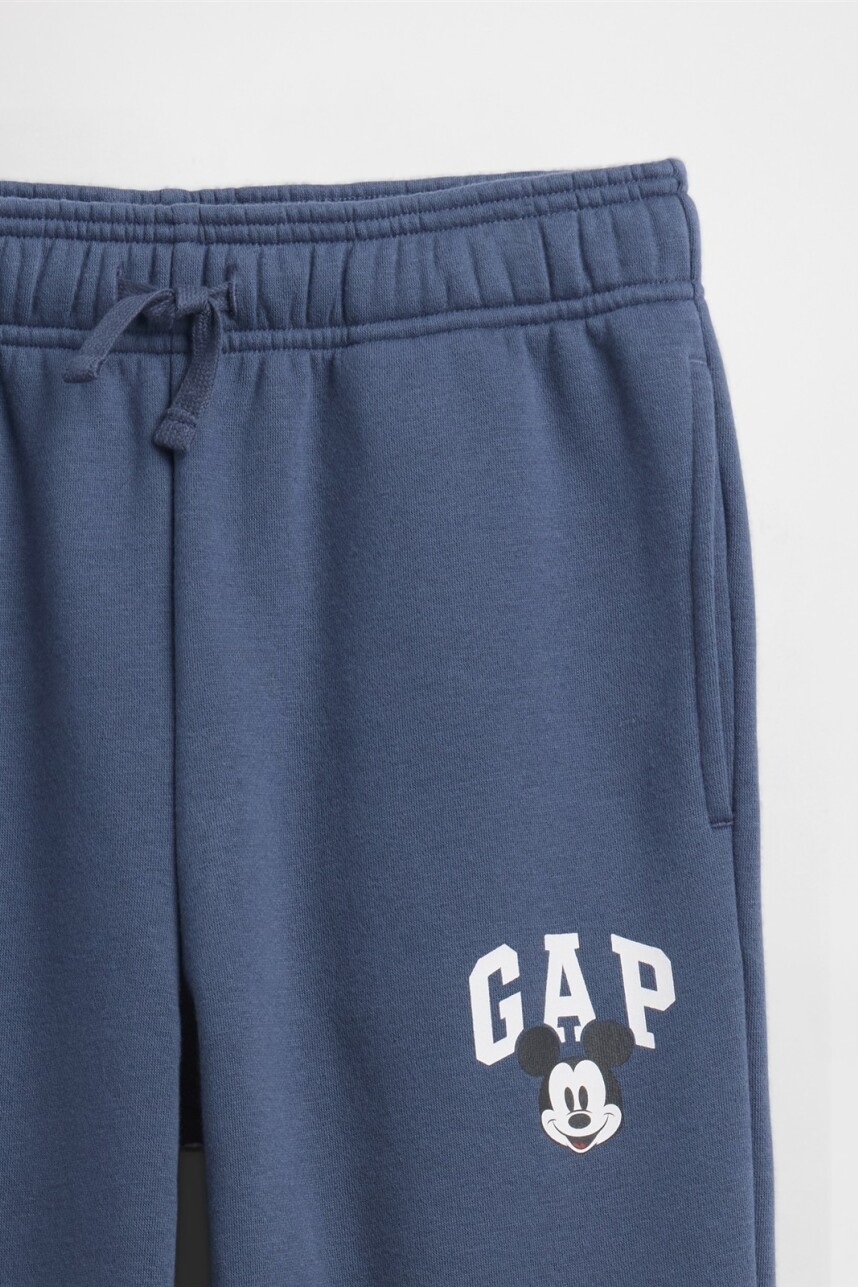 Pantalón Deportivo Logo Gap Niño Blue Ridge