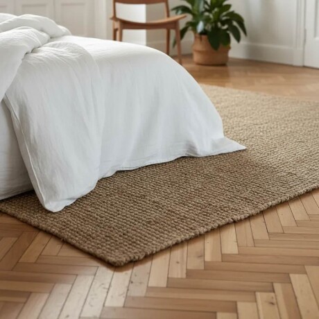 Alfombra Yute Natural - color Natural 4,00 x 3,00