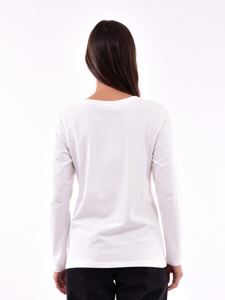REMERA MAHALO OFF WHITE