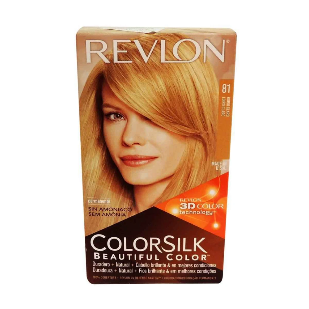 REVLON COLORSILK LIGHT BLONDE N 81 UNID.