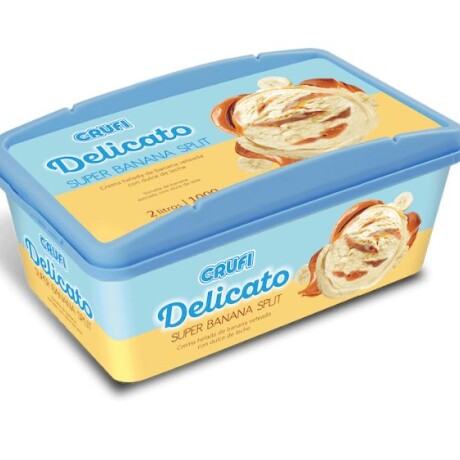 CRUFI DELICATO 2L SUPER BANANA SPLIT +SOLO MALDONADO O WEB+ CRUFI DELICATO 2L SUPER BANANA SPLIT +SOLO MALDONADO O WEB+