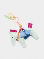 Llavero Charm De Caballo multicolor