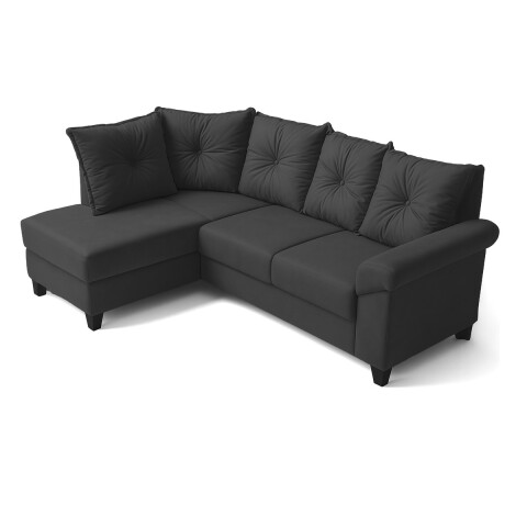 Sofá Esquinero Ltc 4 Cuerpos Tela Suede Estructura Madera Sofá Esquinero Ltc 4 Cuerpos Tela Suede Estructura Madera
