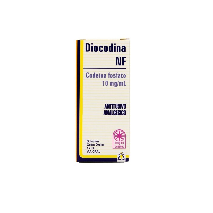 DIOCODINA NF GOTAS CJ X 15 ML. única
