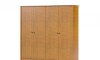 Ropero 4 puertas 2 cajones - Madera maciza - Linea Colonial Marron