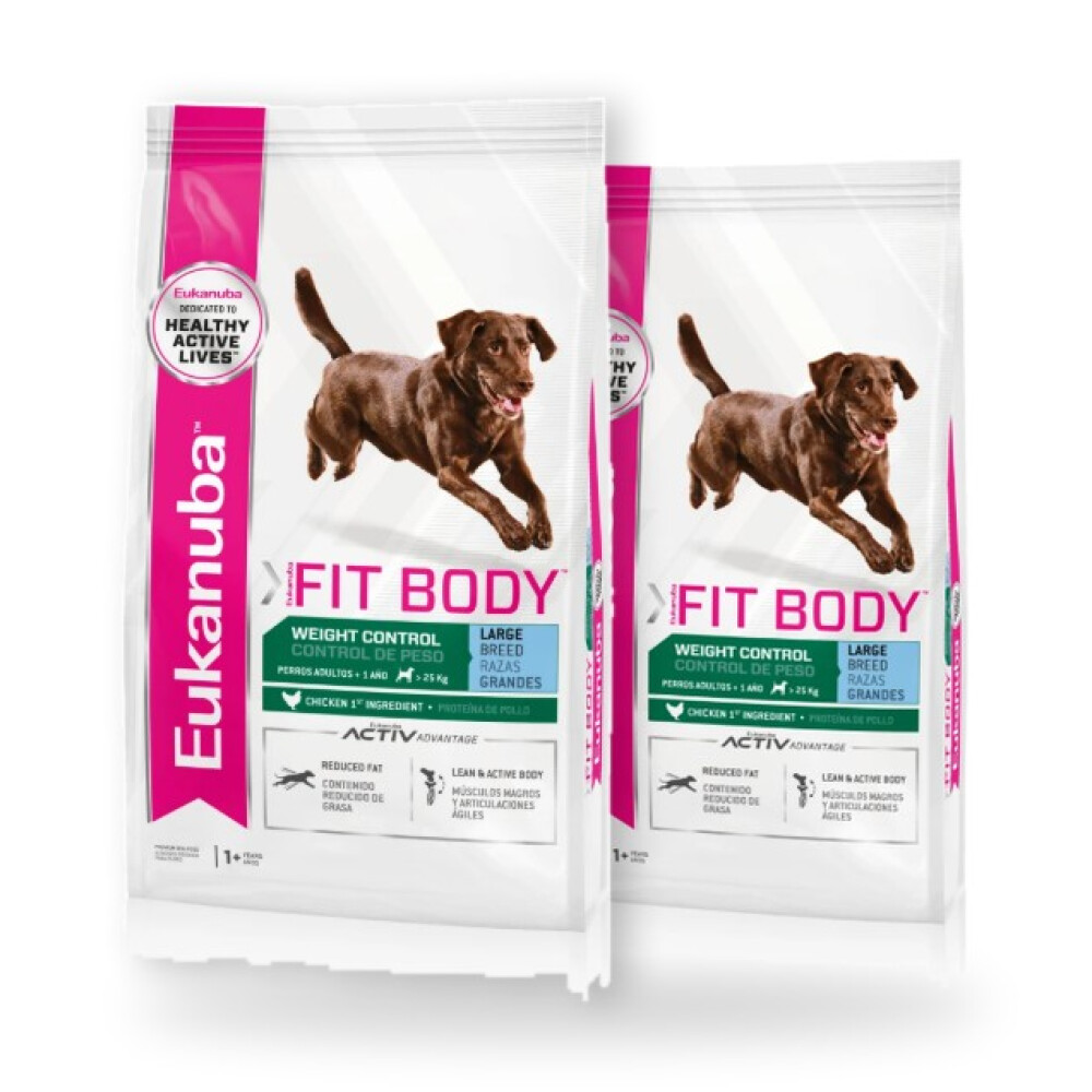 EUKANUBA FIT BODY LARGE 15 KG EUKANUBA FIT BODY LARGE 15 KG