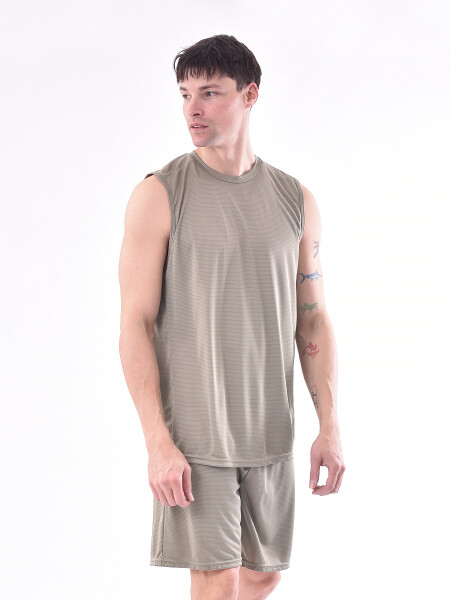 MUSCULOSA GIORGOS VERDE MILI