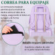 Mochila Urbana Viaje Antirrobo Notebook Matein 1007 28l Violeta