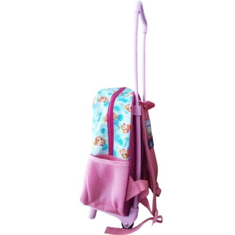 Mochila Infantil Paw Patrol 3d Con Carro 30 Cm CORAL