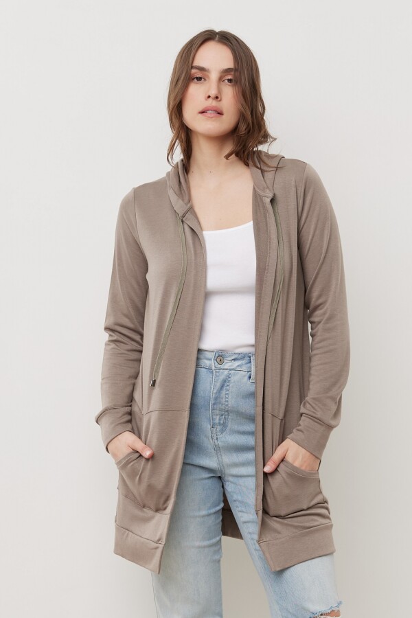 Cardigan Comfy TOSTADO