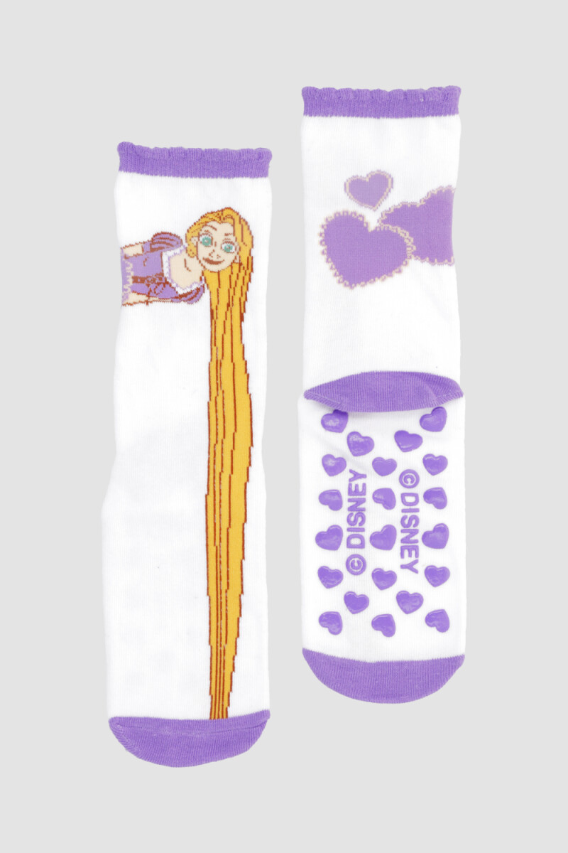 Media infantil individual 1/2 caña disney con antideslizante - Diseño 1