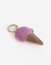 Llavero Strass Llavero Y Bag Charm De Helado - Combinacion Bicolor