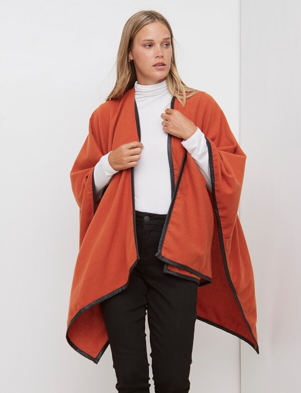 Ruana Soft TERRACOTA