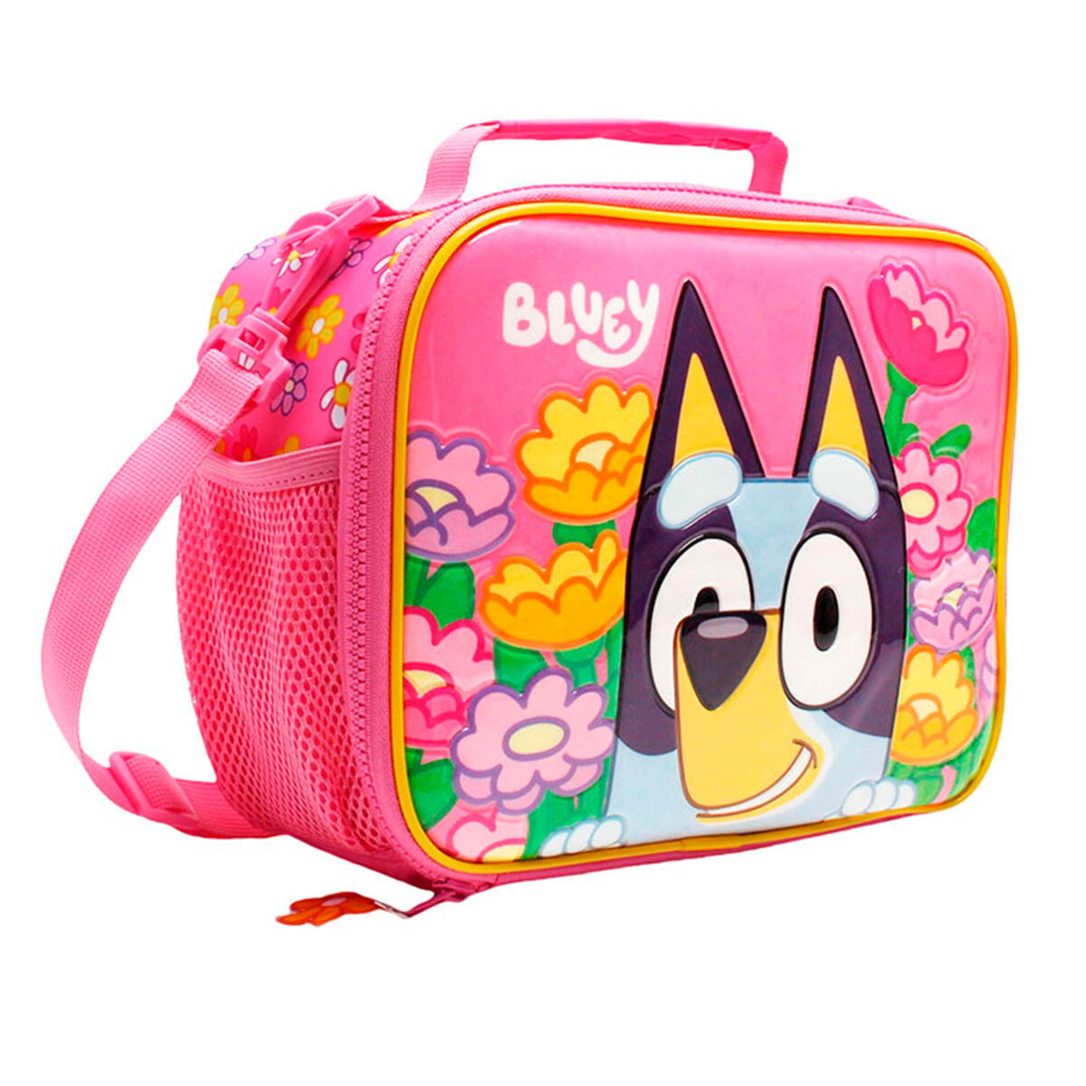 Lunchera Infantil Térmica Bluey Estampado Escolar 