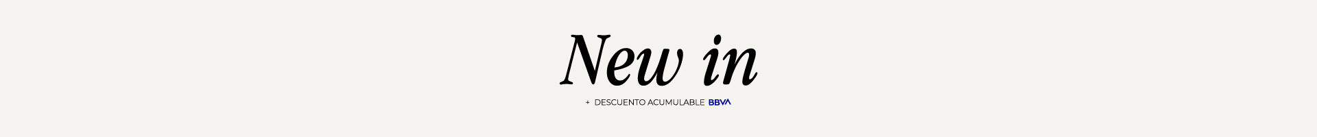 New in Banner