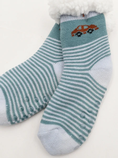 MEDIAS SHERPA CARS VERDE AQUA