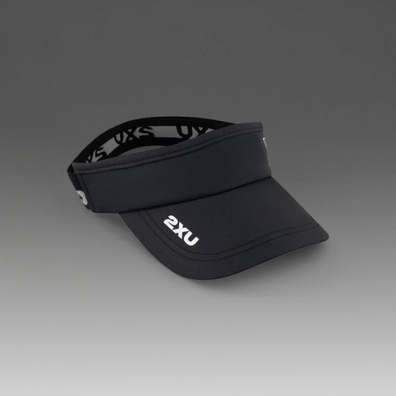 Gorra Running Performance Visor Unisex Black/black