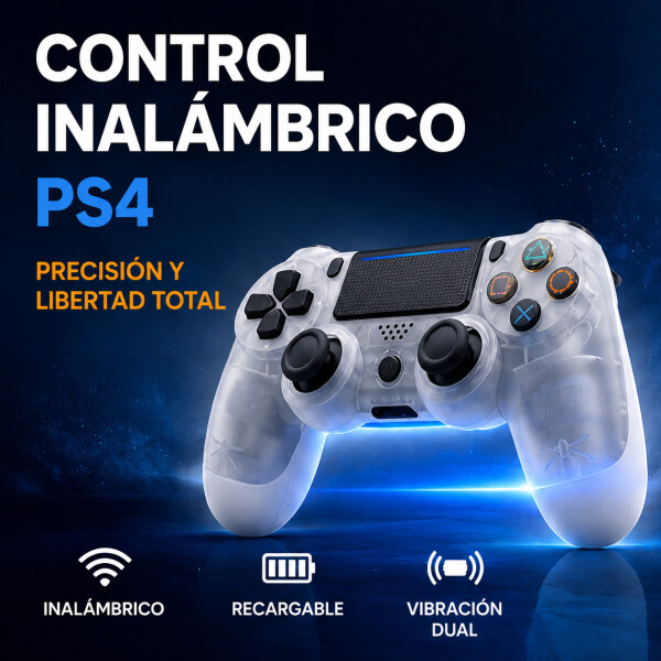 Joystick Mando Control Inalambrico Compatible Play 4 Ps4 Color Variante Gris