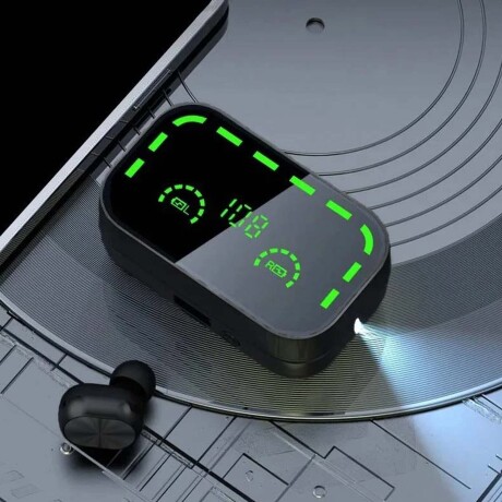 Auriculares YD05 Bluetooth Inalámbricos Recargables Táctiles Negro