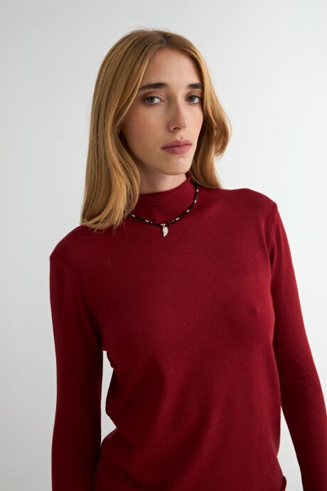POLERA ARUM BORDO