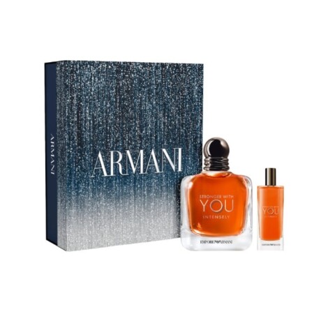 Set Armani Stronger with you intensely edp 100 ml + edp 10 ml Set Armani Stronger with you intensely edp 100 ml + edp 10 ml