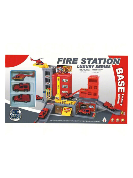 ESTACION DE BOMBEROS ROJO