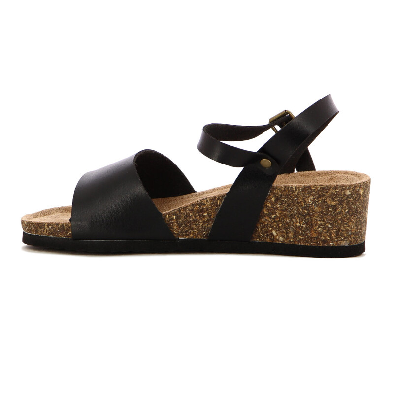 Sandalias Casual Mujer Darkness Negro