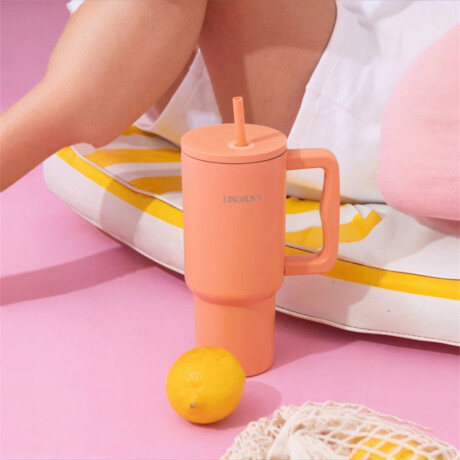 Vaso termico Acero Inox. 890ml Lincolns Salmon