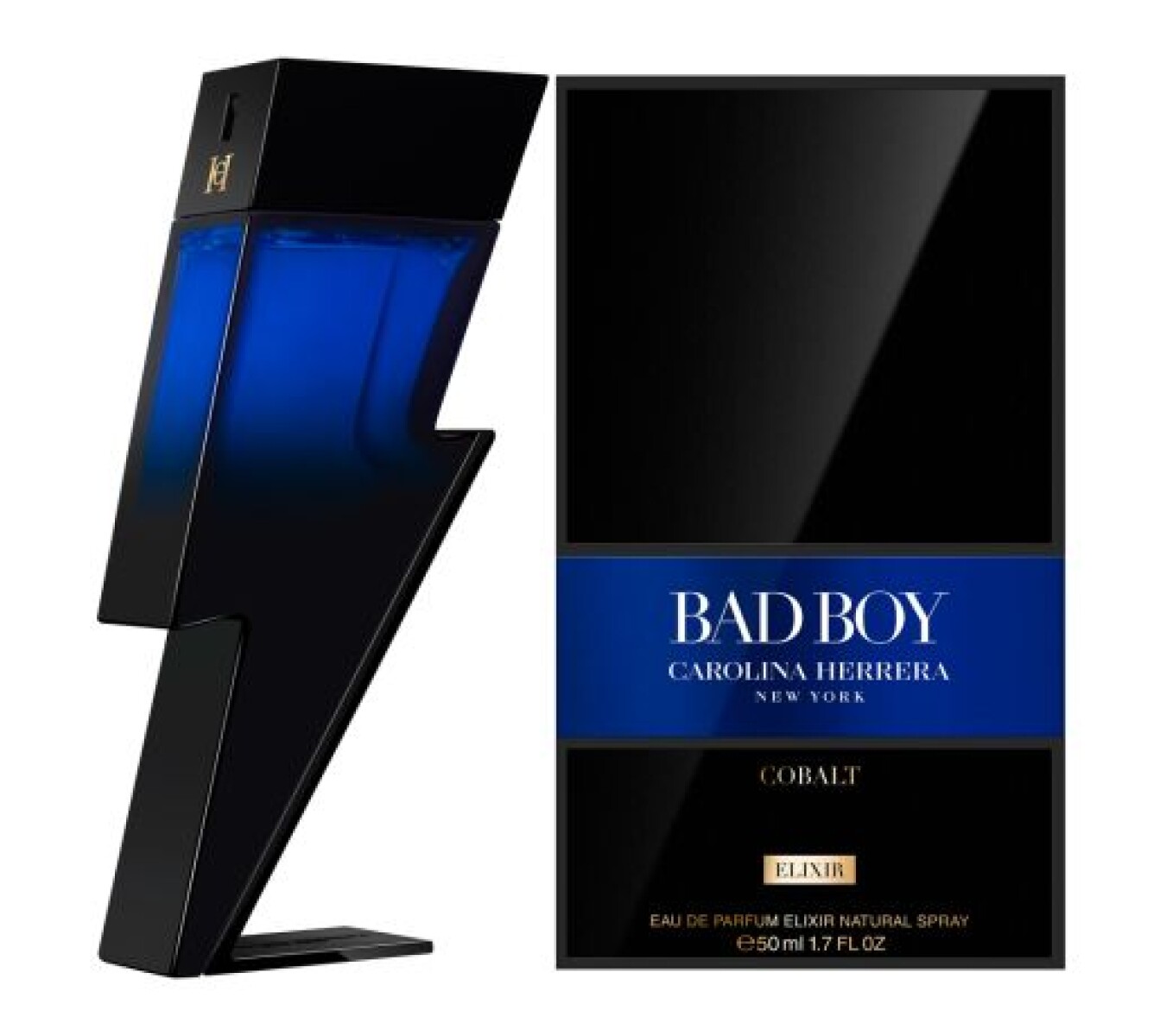 Perfume Carolina Herrera Bad Boy cobalt elixir edp 100ml. 