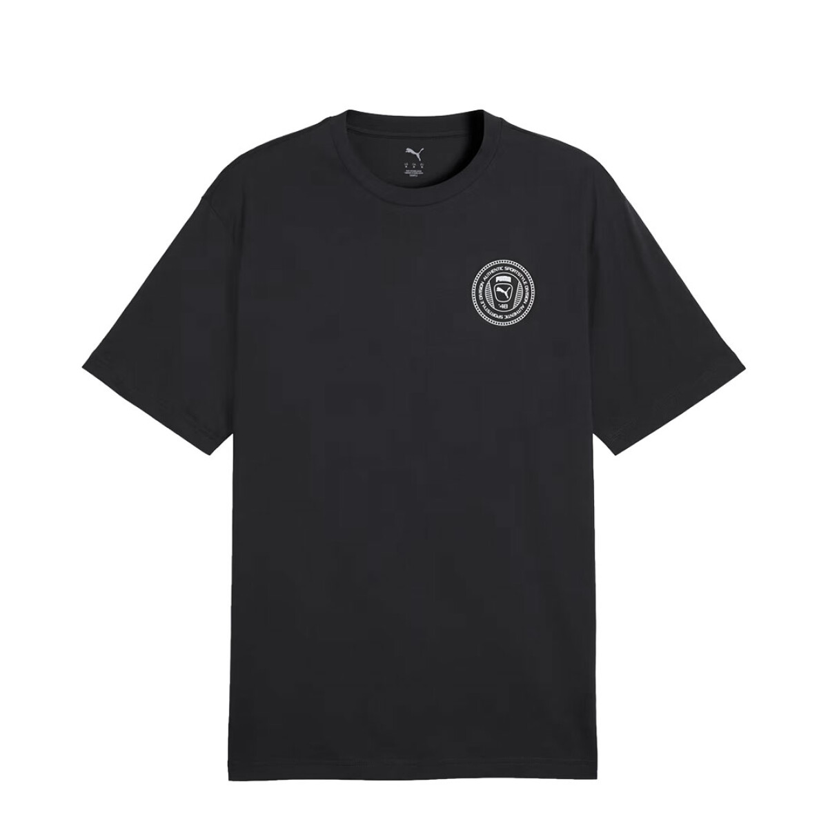 Remera de Hombre Puma Graphics Relaxed Badge Tee - Negro 