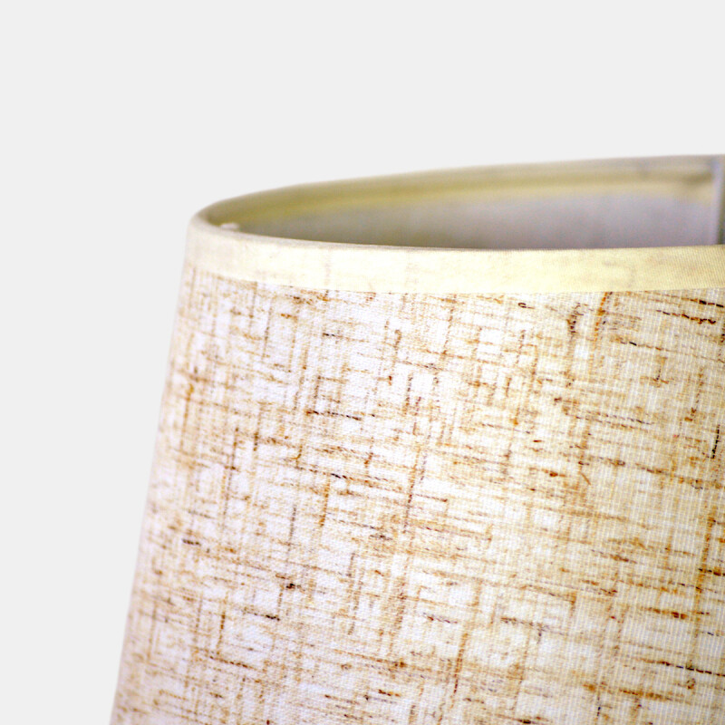 LAMPARA BEIGE C/BASE CERAMICA BEIGE P/MESA 31X20CM Unica