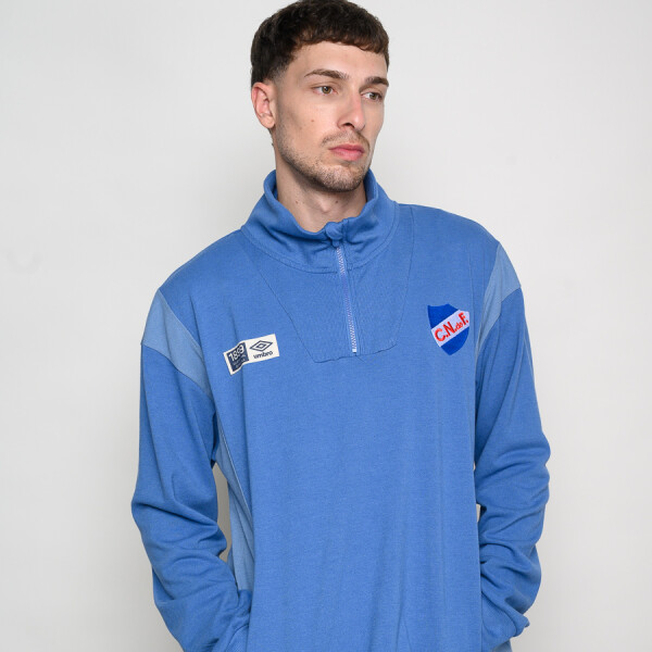 BUZO MEDIO CIERRE FLOW Nacional Hombre 00p