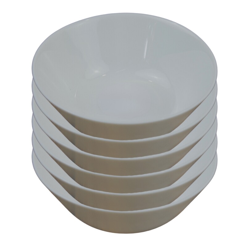 Set x6 Bowl 350ml Opalina BLANCO
