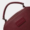 Bandolera Jazmin En Efecto Cuero Zaffiano Berry